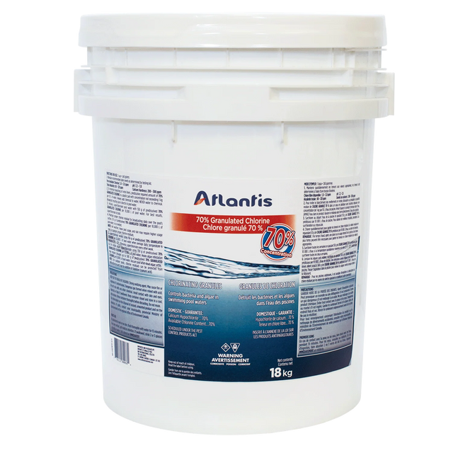 Atlantis Chlore Granulé 70% - 18 kg