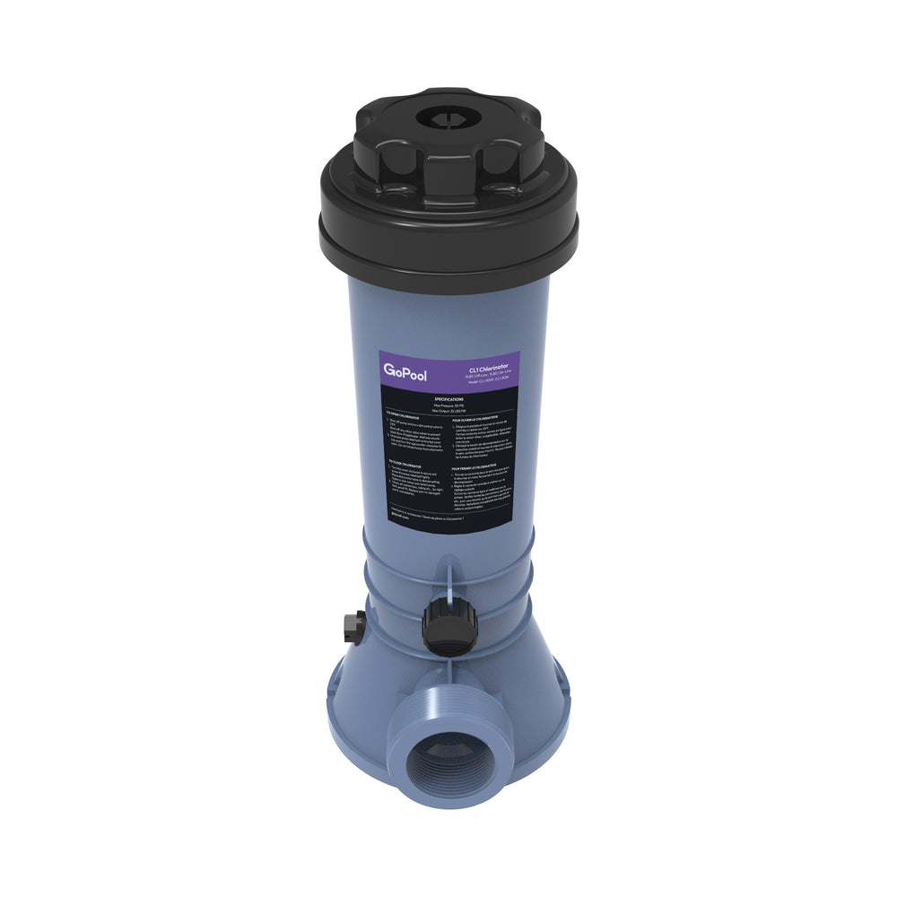 GoPool CL1 4.2LBS En Ligne - Chlorinateur Automatique pour Piscine