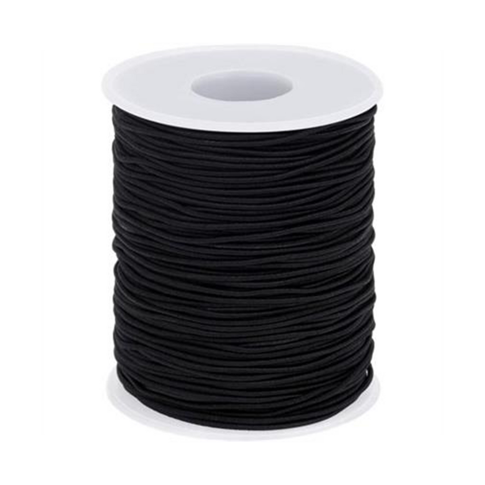 Élastique Noir 1/4'' - Rouleau de 328' - Attache pour Filet Mesh