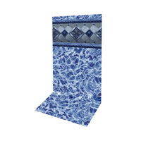 Bayview Accrochée 12' Ronde & Mur 52'' - Toile de Piscine Hors Terre