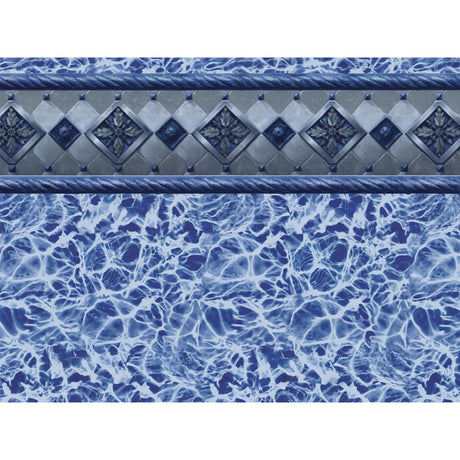 Bayview Accrochée 8' Ronde & Mur 52'' - Toile de Piscine Hors Terre