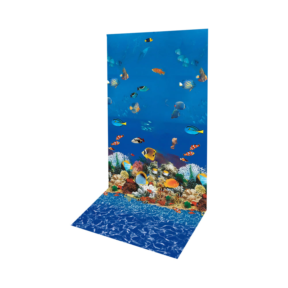 Caribbean Accrochée 18' Ronde & Mur 52'' - Toile de Piscine Hors Terre