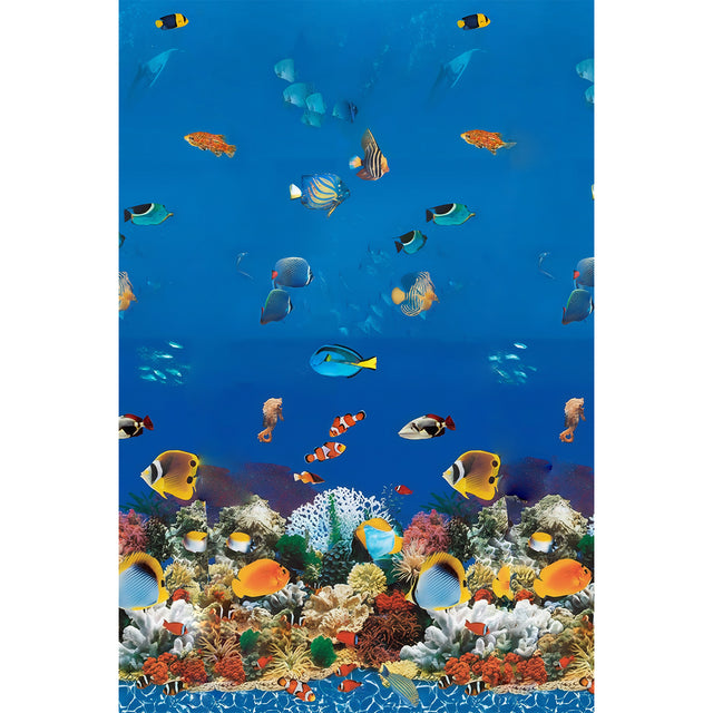 Caribbean Accrochée 18' Ronde & Mur 52'' - Toile de Piscine Hors Terre