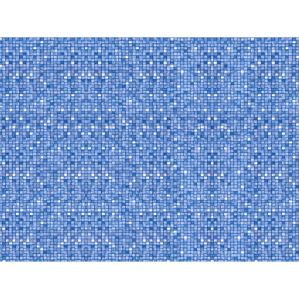 Cube Tile Overlap 18' Ronde & Mur 48'' à 54'' - Toile de Piscine Hors Terre