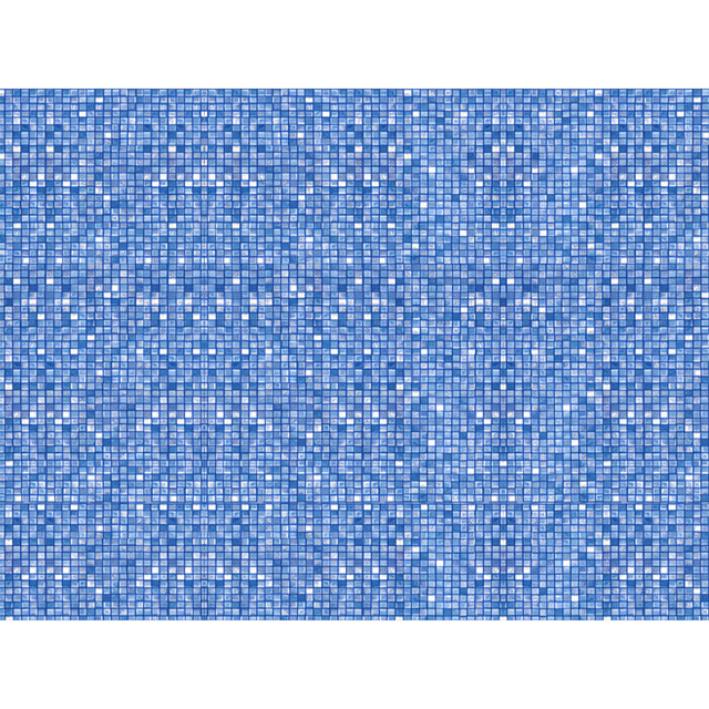 Cube Tile Overlap 18' Ronde & Mur 48'' à 54'' - Toile de Piscine Hors Terre