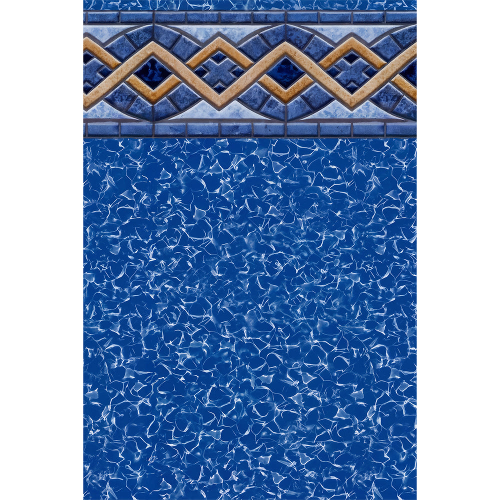 Liberty Accrochée 15' Ronde & Mur 52'' - Toile de Piscine Hors Terre