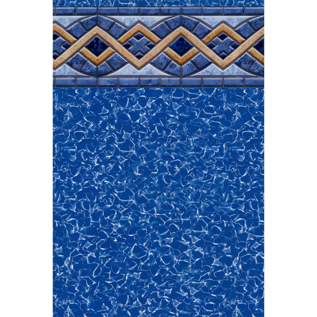 Liberty Accrochée 15' Ronde & Mur 52'' - Toile de Piscine Hors Terre