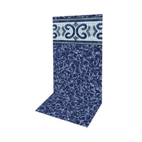Oxford Accrochée 15' Ronde & Mur 52'' - Toile de Piscine Hors Terre