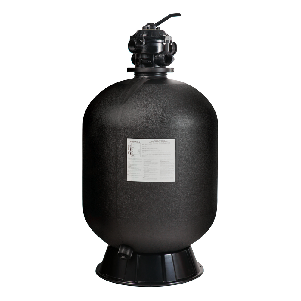 Pentair Cristal Flo II Top Mount 24" (300 lbs) - Filtre au sable