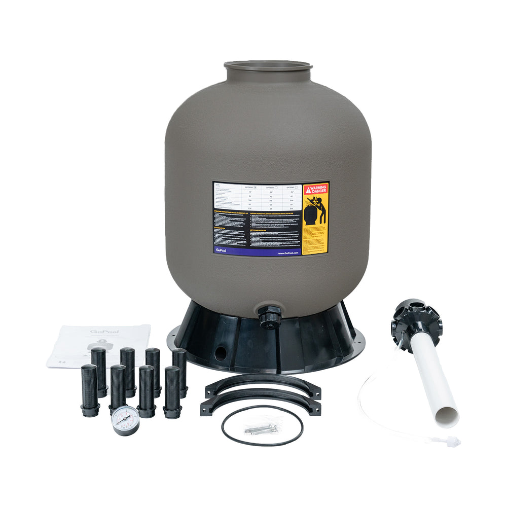 GoPool SF1 24'' - Filtre à Sable pour Piscine