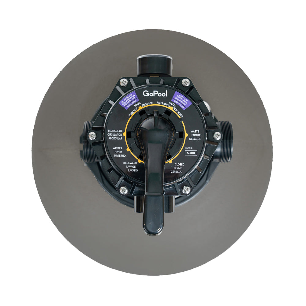 GoPool SF1 24'' - Filtre à Sable pour Piscine