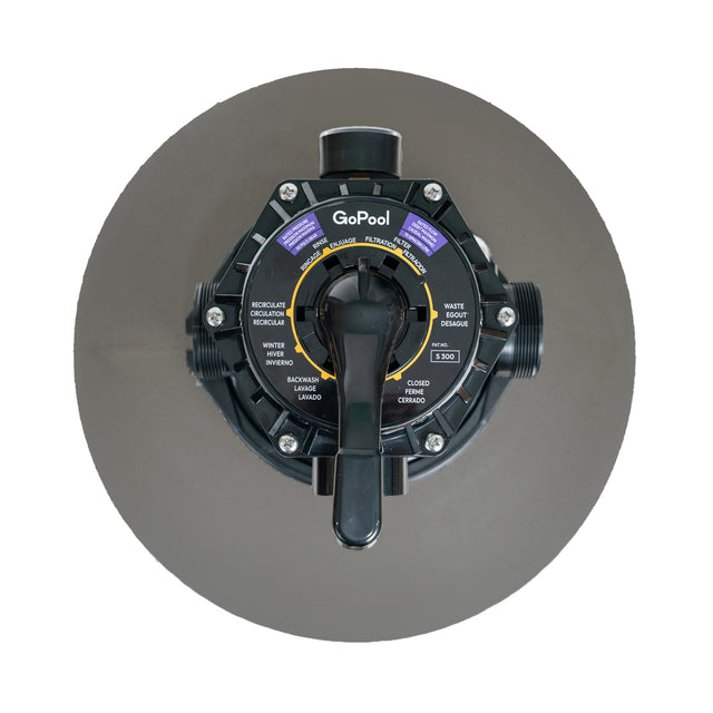 GoPool SF1 24'' - Filtre à Sable pour Piscine