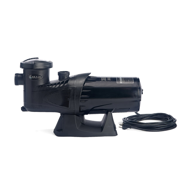 Carvin Sharkwave 1 HP à 1 Vitesse - Pompe pour Piscine Hors Terre