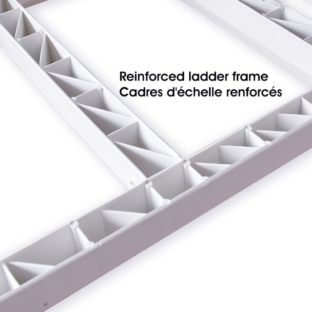Olympic ACM-124S - Échelle sécuritaire EXTÉRIEUR SEULEMENT pour Piscine Hors Terre