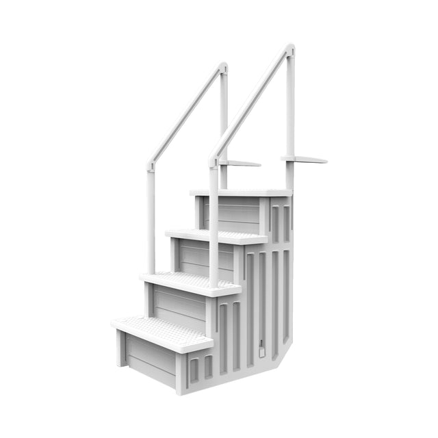 GoPool STP1 - Escalier pour Piscine Hors Terre avec Patio