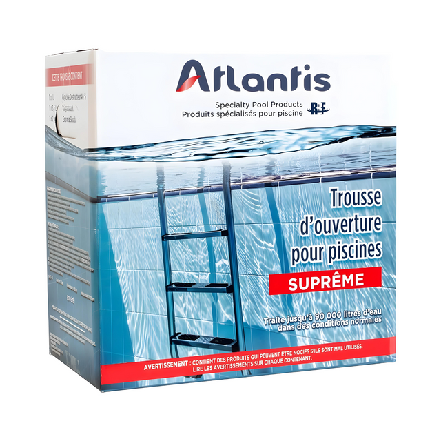 Atlantis Trousse d'Ouverture Suprême - Piscine Jusqu'à 90 000L
