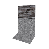 Nyx Accrochée 21' Ronde & Mur 52'' - Toile de Piscine Hors Terre