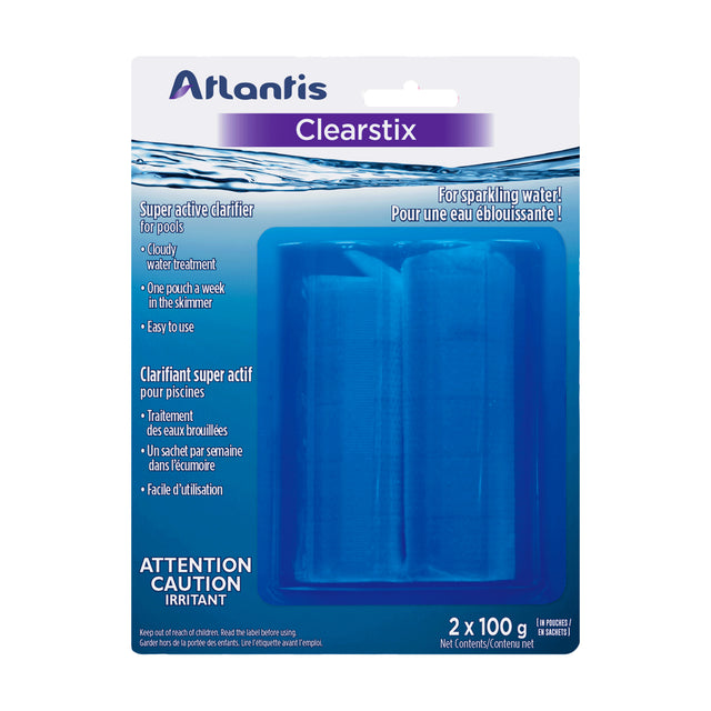Atlantis CLEARSTIX 200g - Clarifiant super actif en bâtons pour Piscine