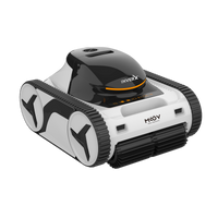 MOOV InverX M45XC Sans Fil - Robot Nettoyeur pour Piscine Creusée