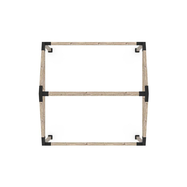 GRID 30 Kit pergola simple pour poteaux bois 4x4