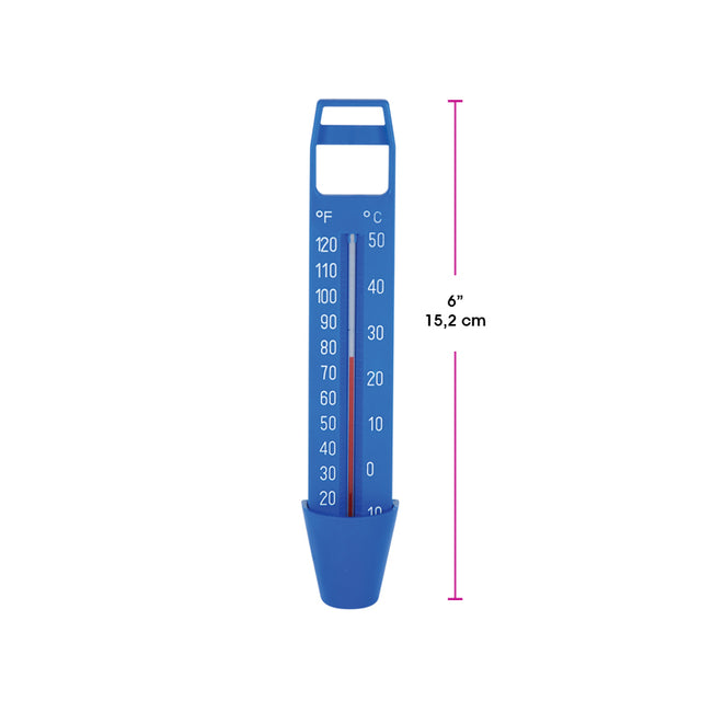 Thermomètre en polymère économique de 15,2cm (6 po)