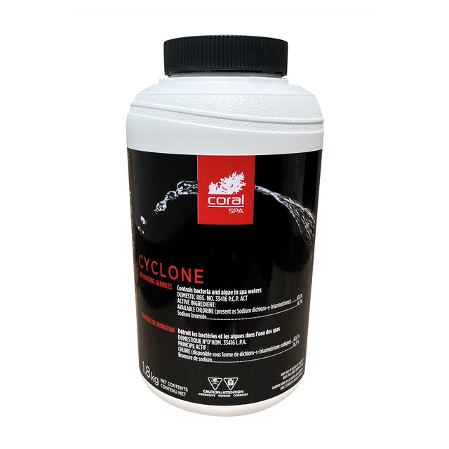 CYCLONE : Granules de Brome + granules de Dichloro 1.8KG