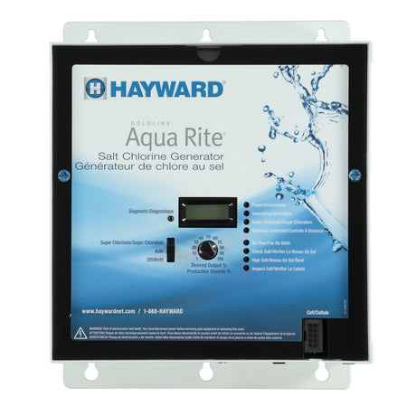 Hayward AquaRite XL TurboCell 9 (95 000 L /25 000 Gal) - Système au sel pour Piscine Creusée