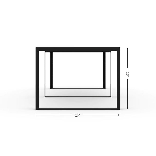 Ensemble de salle à manger d'extérieur 5 pièces Modern Muskoka