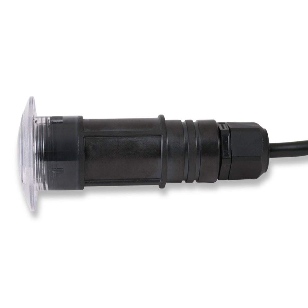 Lumière LED Brilliant Wonders 1.5" avec anneau en plastique blanc 11 C