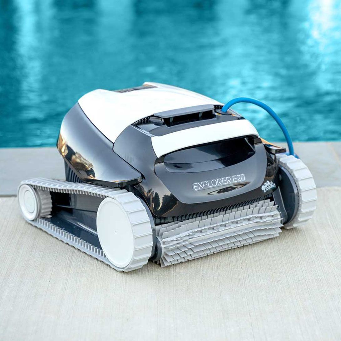 Maytronics Dolphin Explorer E20 - Robot Nettoyeur pour Piscine Creusée
