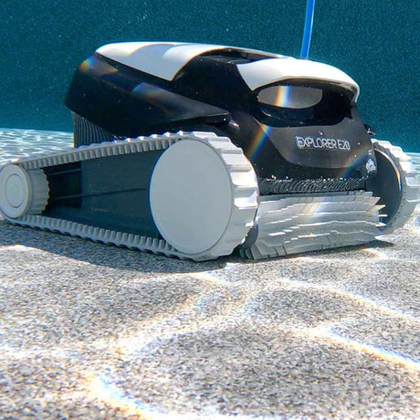 Maytronics Dolphin Explorer E20 - Robot Nettoyeur pour Piscine Creusée