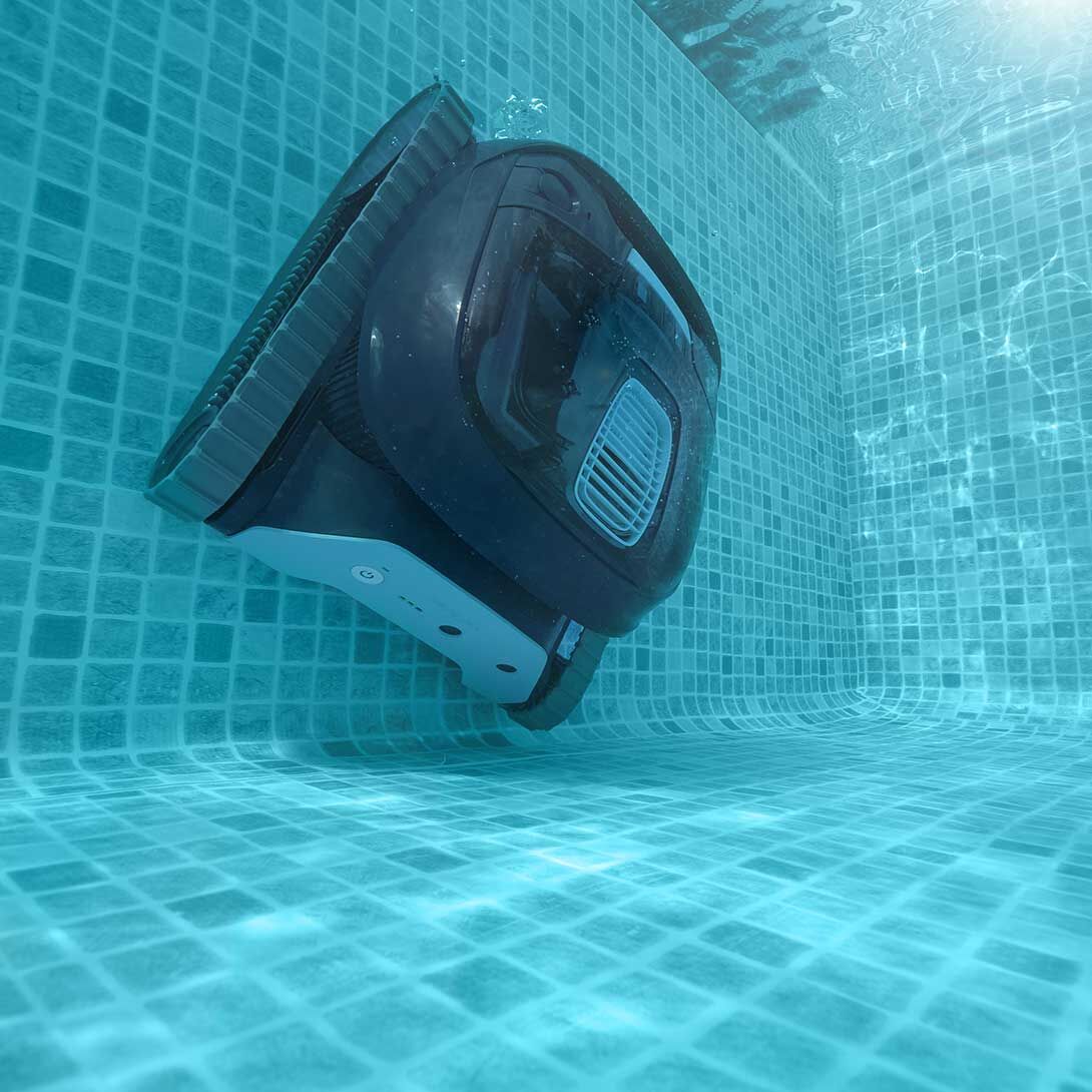Maytronics Dolphin Liberty 200 Sans Fil - Robot Nettoyeur pour Piscine Creusée