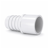 Adaptateur (Coché X Collé Mâle) - PVC Schedule 40 Blanc