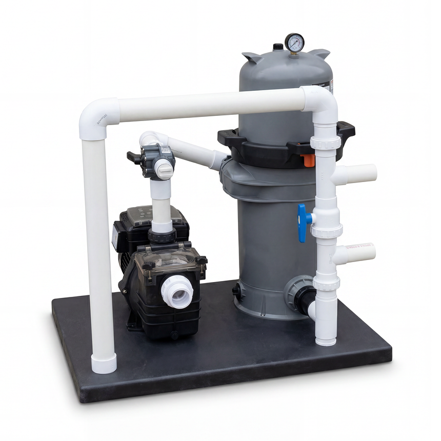 Base de filtration - IG1 1.65HP à Vitesse Variable + CF1 150 pi²