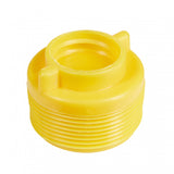 Bouchon Fileté Jaune 1 1/2''