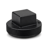 Bouchon fileté noir
