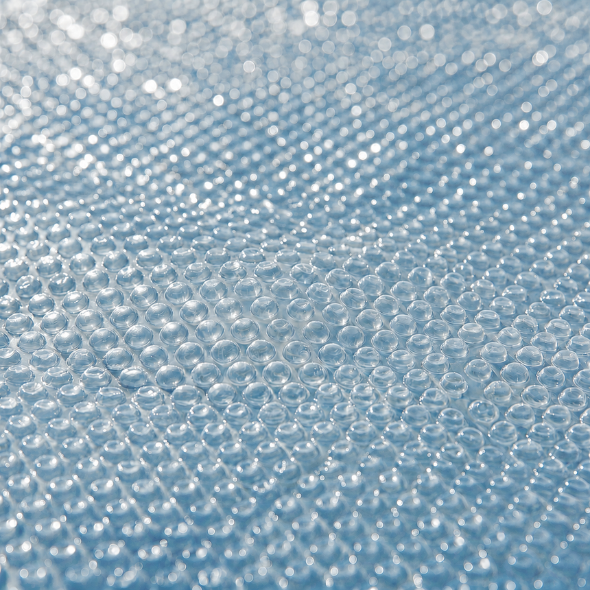 Toile Solaire 11 mil Transparente – 18' Ronde