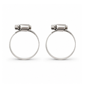 SolarDOME/CURVE Colliers en acier inoxydable 1-1/2"
