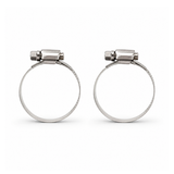 SolarDOME/CURVE Colliers en acier inoxydable 1-1/2"
