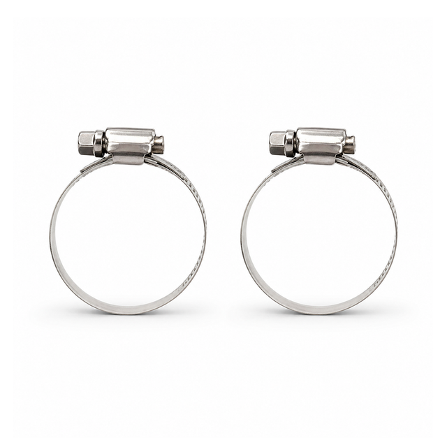 SolarDOME/CURVE Colliers en acier inoxydable 1-1/2"