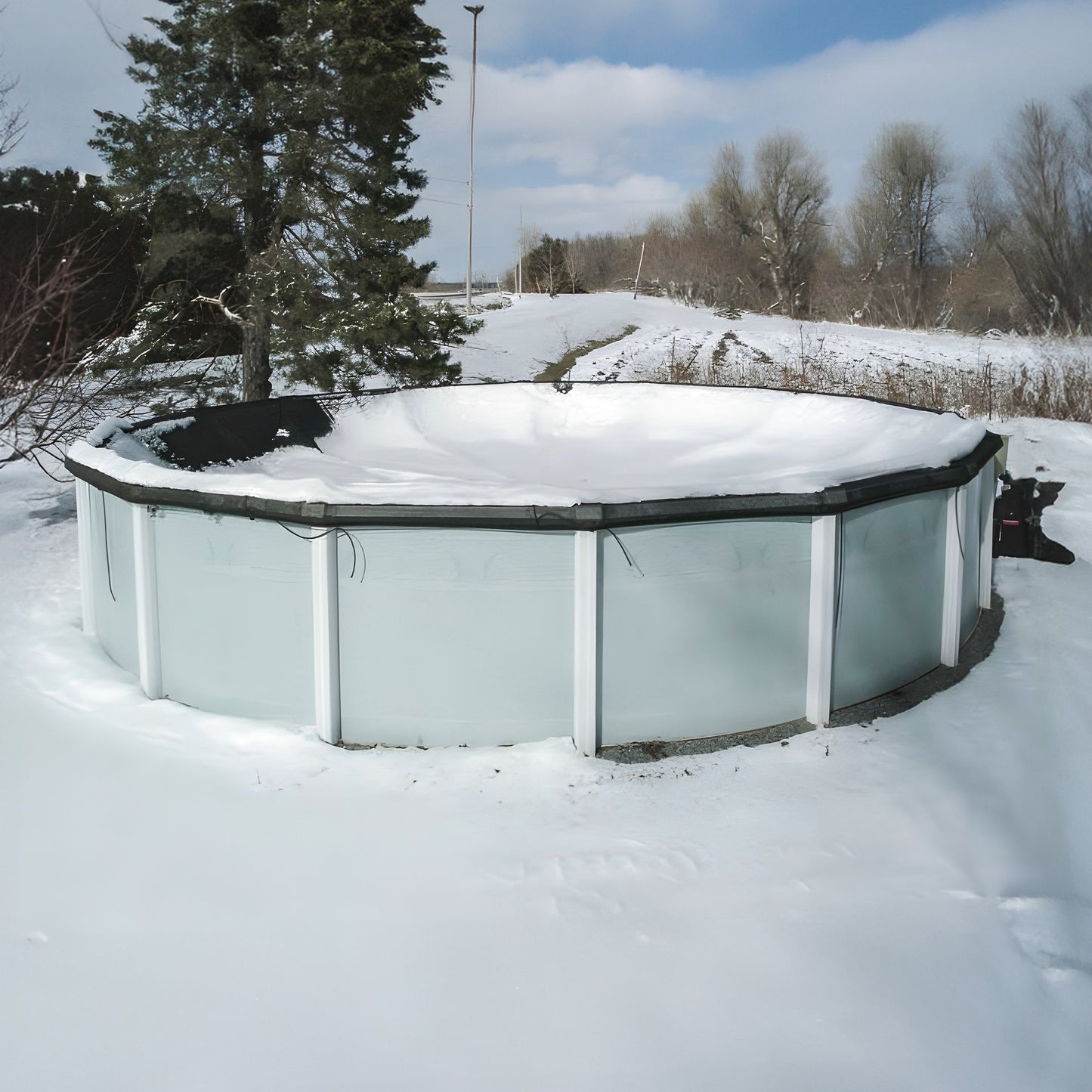 Mesh Net for Above-Ground Pool