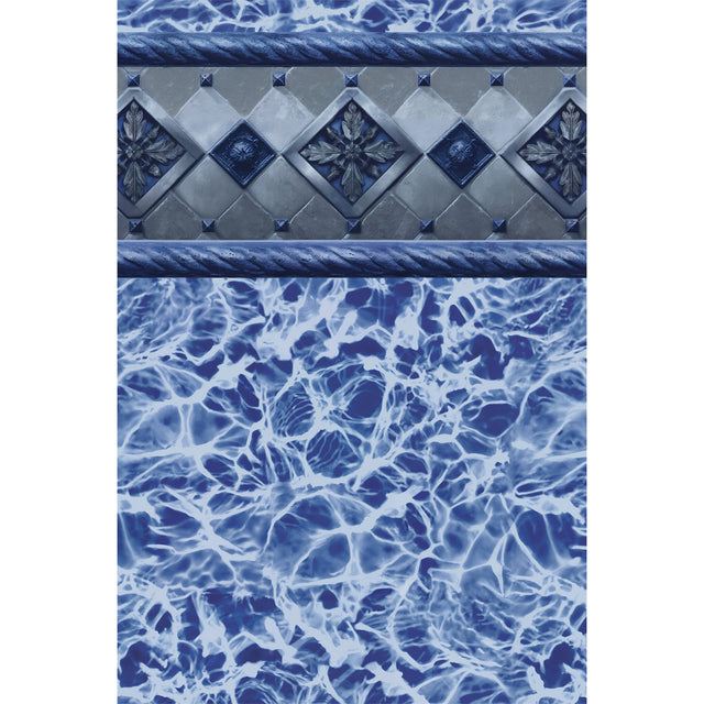 Bayview Accrochée 24' Ronde & Mur 52'' - Toile de Piscine Hors Terre