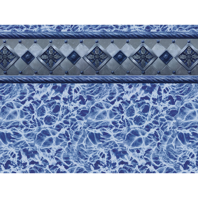Bayview Accrochée 24' Ronde & Mur 52'' - Toile de Piscine Hors Terre