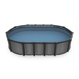 Fieldstone 12'x15' Ovale & Mur 52" - Piscine Hors Terre