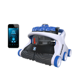 Hayward AquaVac 650 avec Chariot et Bluetooth - Robot Nettoyeur pour Piscine Creusée