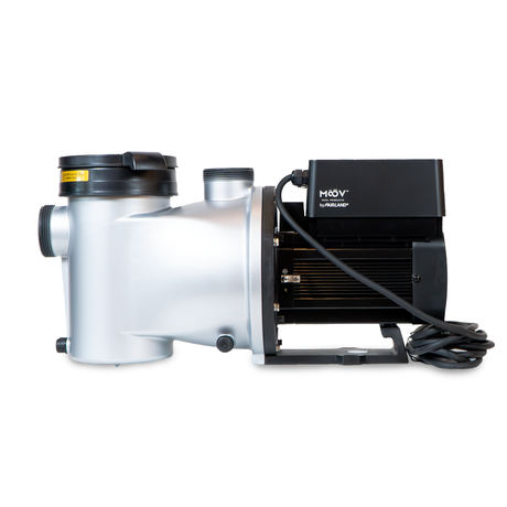 MOOV AI 1.25 HP à Vitesse Variable et WiFi - MP15AIDV - Pompe pour Piscine Creusée
