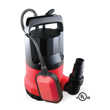 Pompe submersible 1/3 HP avec flotte; capacite 6000 L/hr