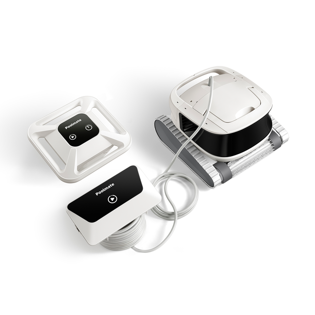 Poolmate Hydro 4 Combo Filaire & Batterie - Robot Nettoyeur pour Piscine Creusée