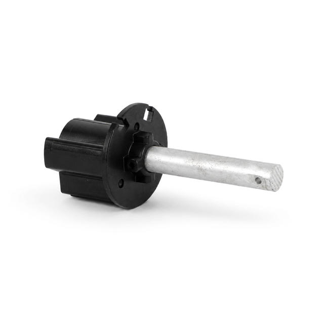 SCR3 Adaptateur en plastique avec axe en aluminium (Ø 90 mm, côté roue)