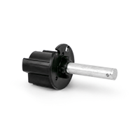 SCR3 Adaptateur en plastique avec axe en aluminium